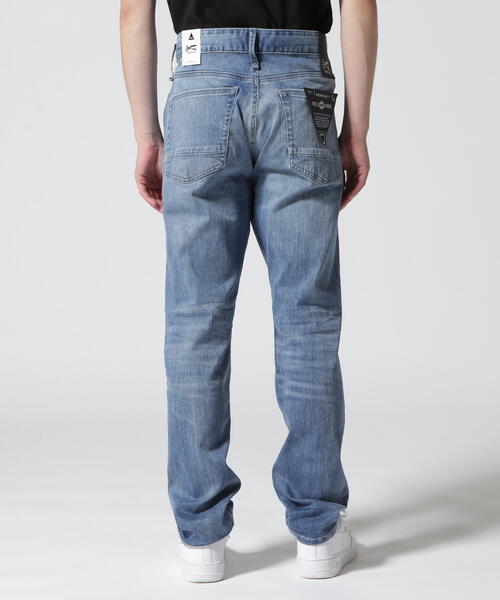 デンハム　デニム　30 超美品 DENHAM 「DENHAM」 加工デニムパンツ 30 ブルー メンズ