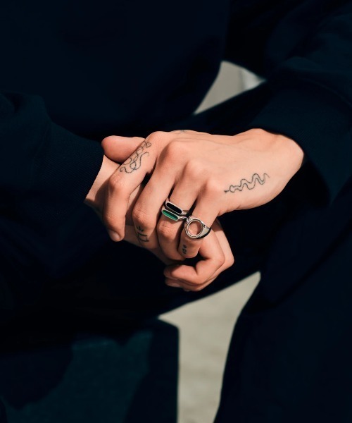 Tom Wood トムウッド オニキス リング 高級感 シンプルデザイン TOM WOOD 指輪 リング 「TOMWOOD/トムウッド」Mario Ring Onyx