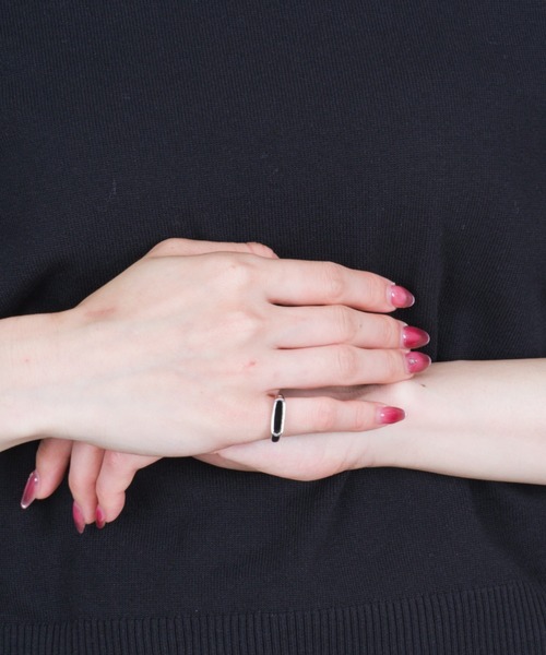 国内在庫・即納可能TOMWOOD Mario Ring Onyx 国内在庫・即納可能TOMWOOD Mario Ring Onyx (Tom Wood/指輪