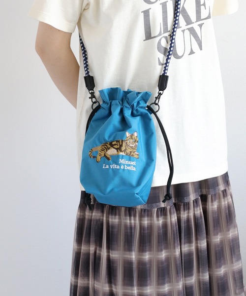 cepo ショルダーバッグ バッグ 「WEB限定」アニマル刺繍コード