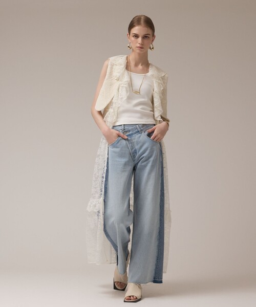 GRACE CONTINENTAL（グレースコンチネンタル） ベスト ジレ エンブロイ