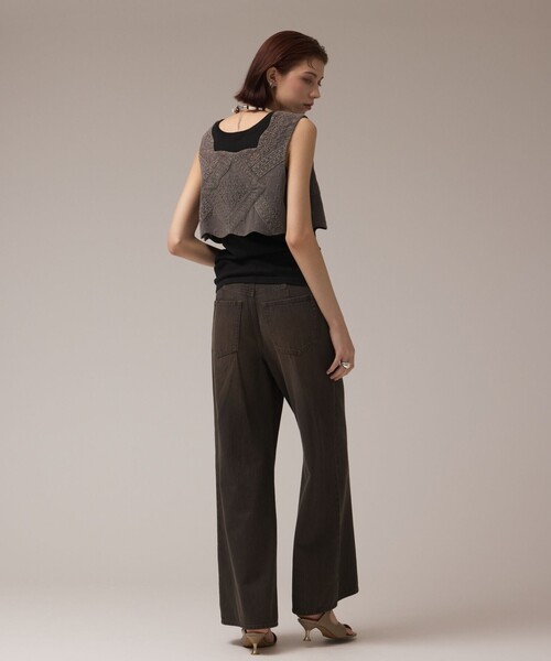 GRACE CONTINENTAL（グレースコンチネンタル） ベスト ジレ エンブロイ