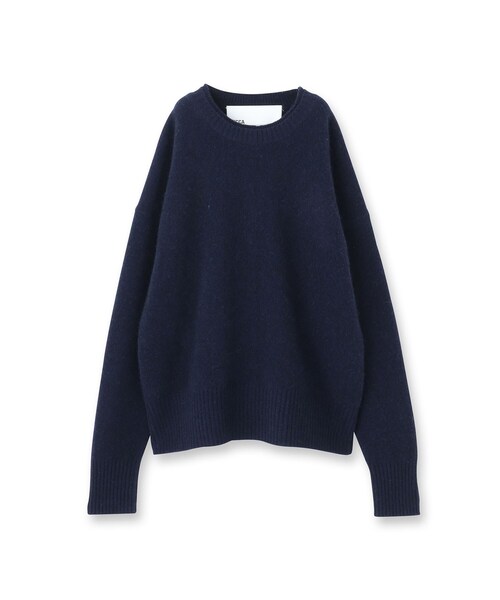 ニット セーター TICCA（ティッカ） ヤククルーネックプルオーバー レディース