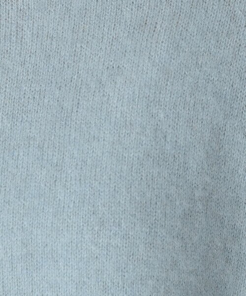 25SS✨タグ付✨TICCAヤククルーネックプルオーバー ライトブルー 完売 TICCA（ティッカ） ニット セーター ヤククルーネックプルオーバー