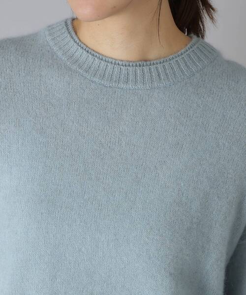 TICCA（ティッカ） ニット セーター ヤククルーネックプルオーバー