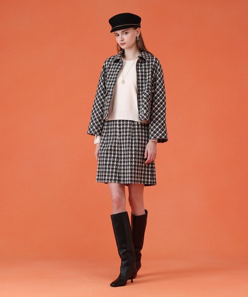 ANAYI（アナイ） パンツ 「セットアップ対応商品」ツイーディー