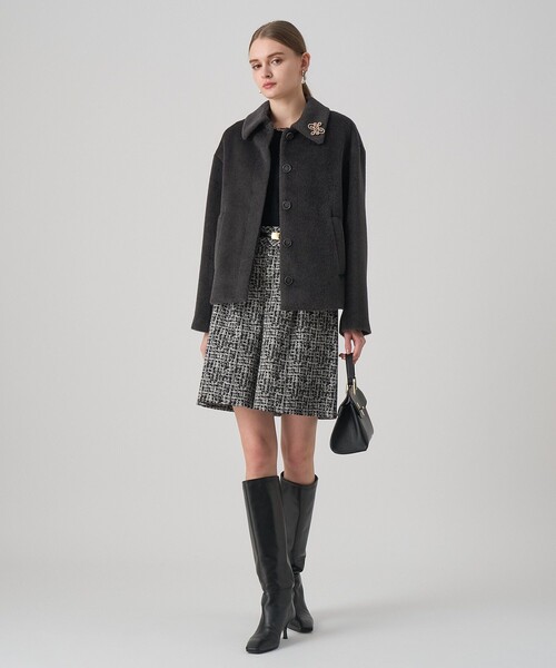 ANAYI（アナイ） パンツ 「セットアップ対応商品」ツイーディー