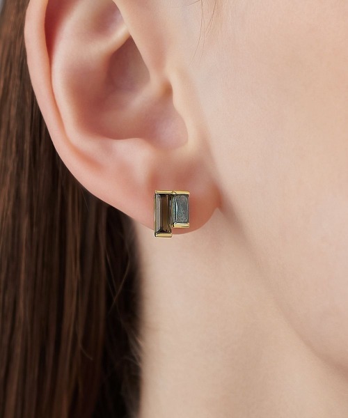 4℃ ピアス 「The Tidal」K10イエローゴールド ピアス/片耳用