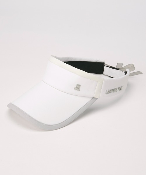 mamanami　【LANVIN SPORT】オールインワン+サンバイザー LANVIN SPORT 立体ロゴ入りサンバイザー -デサントストア