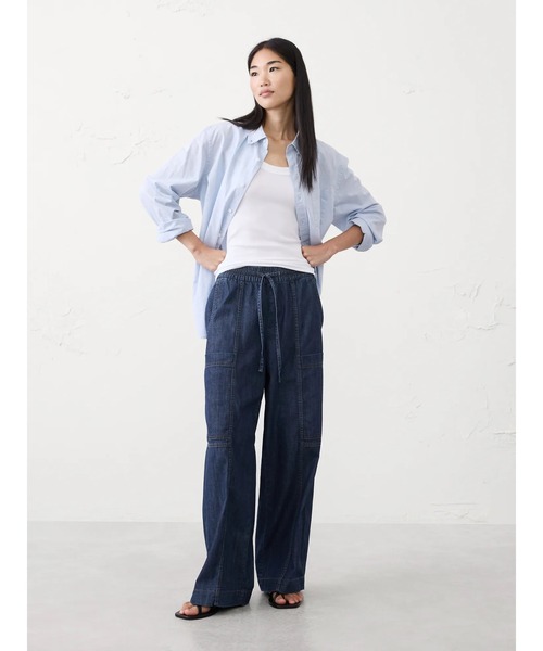 DT♪ LACUNA ワイドレッグデニムジーンズ 関税込 楽天市場】MAX MARA マックスマーラ ジーンズ LACUNA レディース