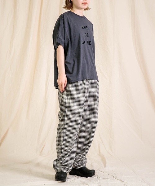 「Brocante」 半袖シャツ 2 ベージュ レディース_画像4