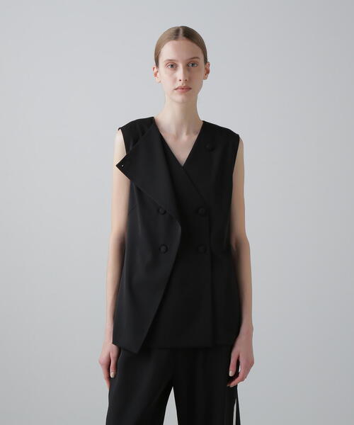 ADORE（アドーア） ジャケット ノーカラージャケット ストレッチダブル