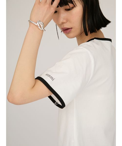 emmi tシャツ グラフィックリンガーTシャツ レディース : ZOZOTOWN