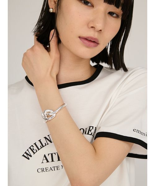 emmi tシャツ グラフィックリンガーTシャツ レディース : ZOZOTOWN