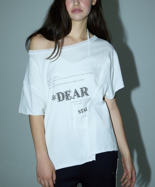 tシャツ DEARSTALKER／DEARオフショルダーＴ レディース