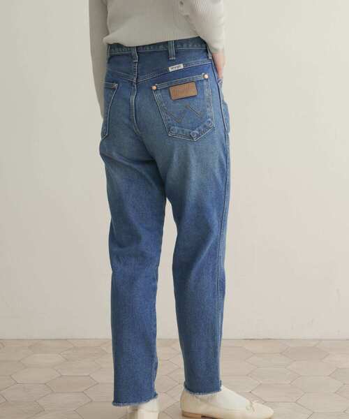 [URBAN RESEARCH DOORS] обработка Denim брюки MEDIUM серый женский 