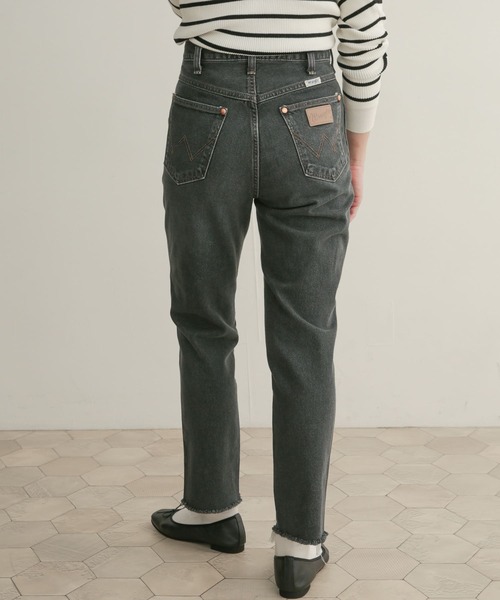 [URBAN RESEARCH DOORS] обработка Denim брюки MEDIUM серый женский 