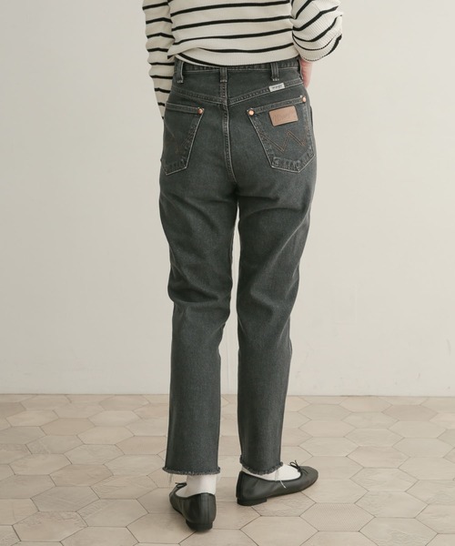 [URBAN RESEARCH DOORS] обработка Denim брюки MEDIUM серый женский 