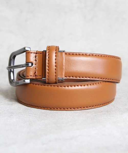 ベルト茶色2 EDWIN（エドウィン） ベルト EDWIN 30mm フェザーベルト メンズ