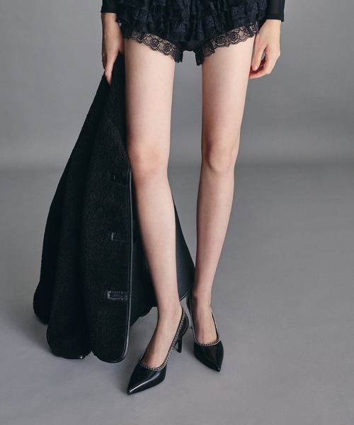 CHARLES ＆ KEITH（チャールズ&キース） パンプス ブレイドチェーン