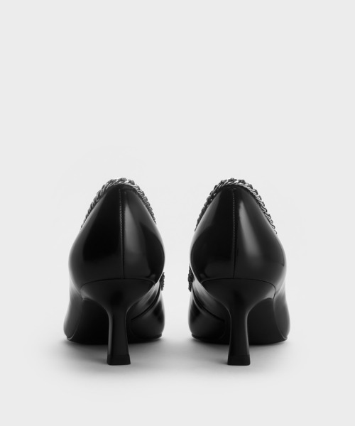 CHARLES ＆ KEITH（チャールズ&キース） パンプス ブレイドチェーン
