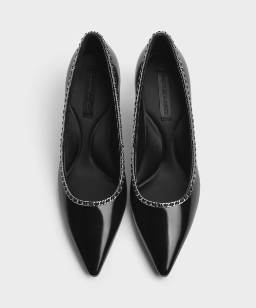 CHARLES ＆ KEITH（チャールズ&キース） パンプス ブレイドチェーン