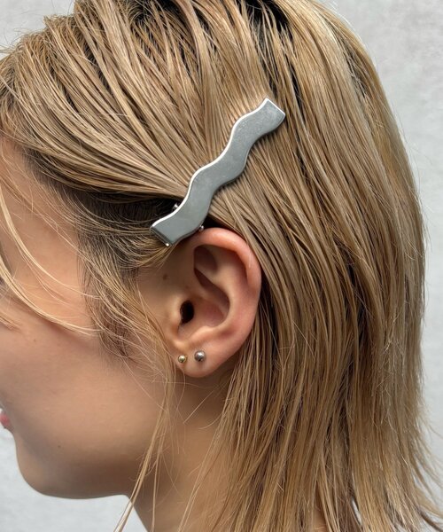 colette malouf シルバー レース ヘアクリップ colette malouf シルバー レース ヘアクリップ