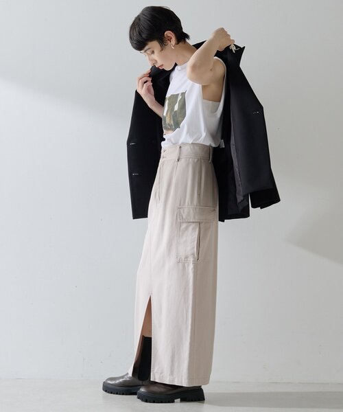 Whim Gazette ミリタリースカート 38 Whim Gazette ミリタリースカート 38 Whim Gazette(ウィム