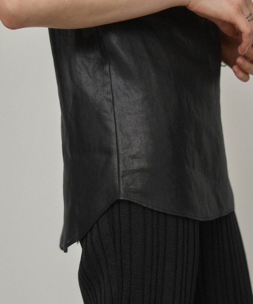 「PUBLIC TOKYO」 ドルマンスリーブブラウス FREE グリーン レディース_画像6