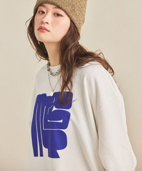 【新品未開封】Novelbright 新商品 メタルロゴスウェット　M MIRROR STOKE トレーナー スウェット 「WEB限定」「新色追加」MS LOGO