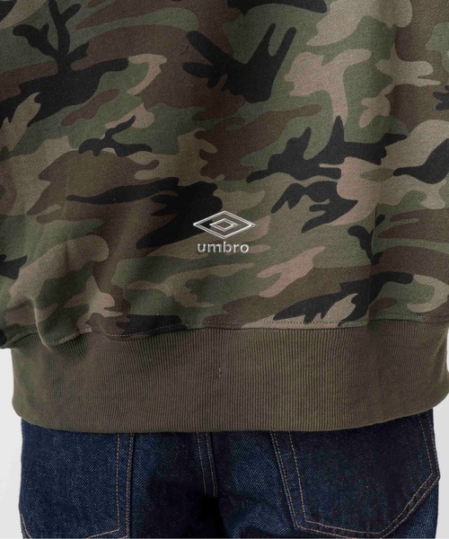 Casselini（キャセリーニ） パーカー 「UMBRO × ロゴジップパーカー