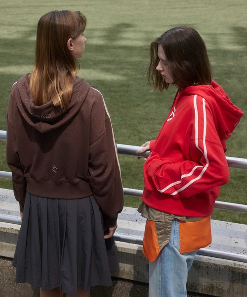 Casselini（キャセリーニ） パーカー 「UMBRO × ロゴジップパーカー