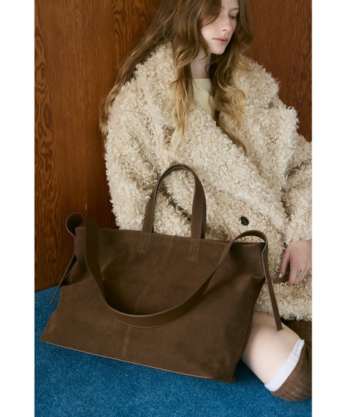 スエード トートバッグ（色：ブラウン系）のおすすめ人気商品一覧 通販