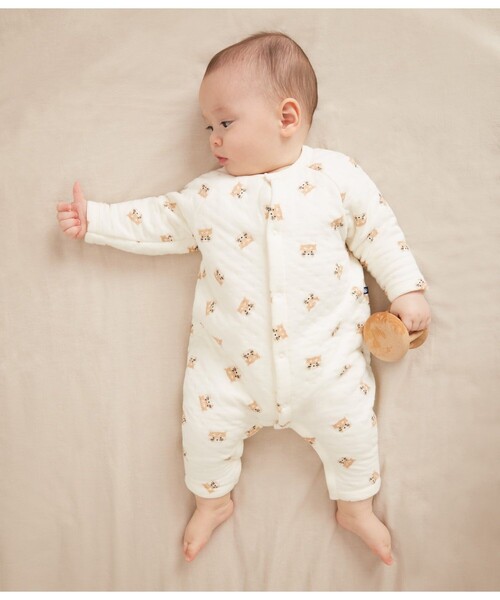 PETIT BATEAU（プチバトー） ベビー服 ロンパース コンビネゾン