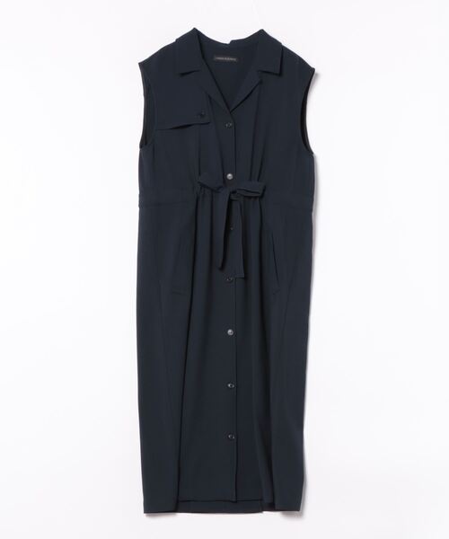 René ノースリーブワンピース 36 ネイビー URBAN RESEARCH 「URBAN