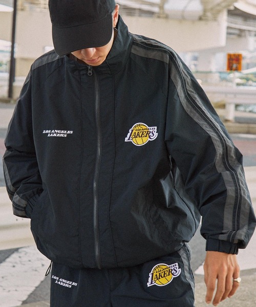 NBA ジップアップブルゾン L ネイビー メンズ : ZOZOTOWN Yahoo!店