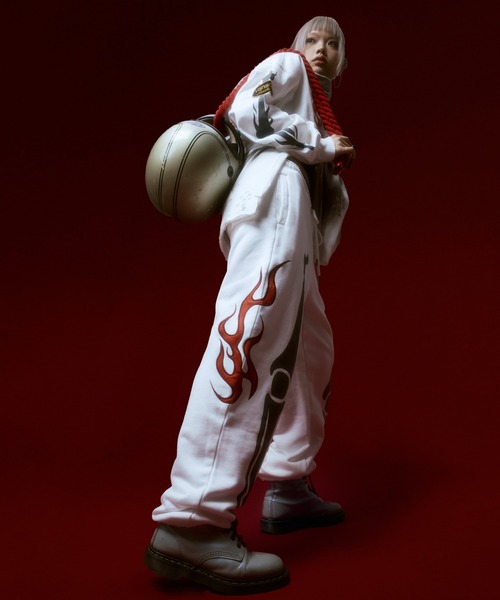 GALFY（ガルフィー） tシャツ JACKROSE×VANSON×GALFY-炎犬Long Sleeve