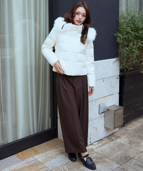 AND COUTURE（アンドクチュール） ダウンコート ダウンジャケット FOX