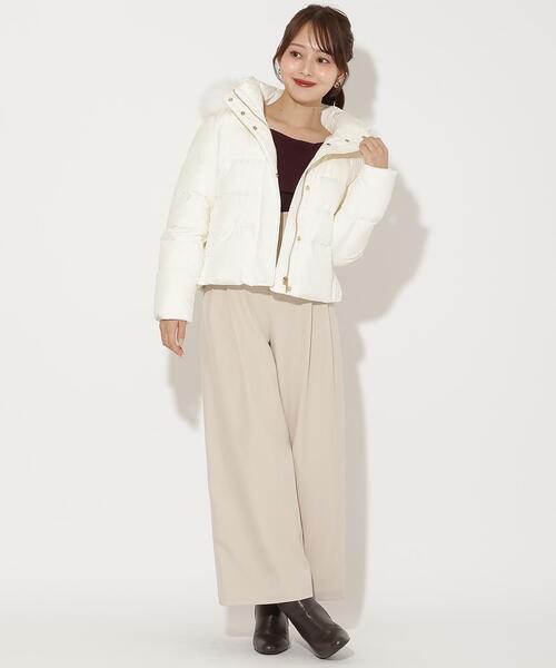 AND COUTURE（アンドクチュール） ダウンコート ダウンジャケット FOX