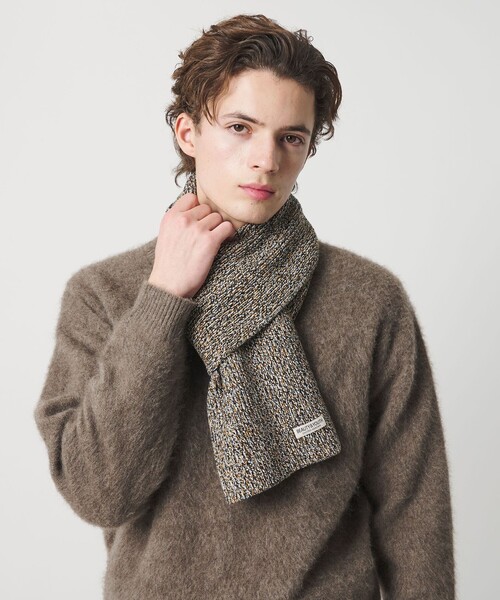 BEAUTY＆YOUTH UNITED ARROWS マフラー ミックス アゼ ニット マフラー