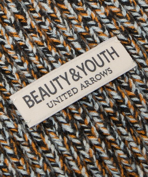 BEAUTY＆YOUTH UNITED ARROWS マフラー ミックス アゼ ニット マフラー