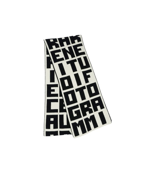 マフラー ストール MSGM×CATERINA FRONGIA コラボレーションジャガードマフラー レディース_3