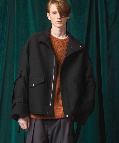 【メルカリ祭限定・美品M】 ブリストル　STAND COLLAR BLOUSON MAISON SPECIAL｜【LIMITED EDITION】Prime-Over Curved Zip Stand