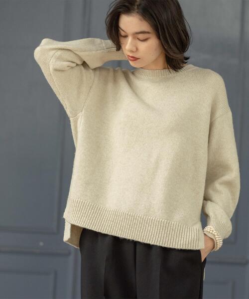 OPAQUE.CLIP（オペークドットクリップ） ニット セーター リラクシー