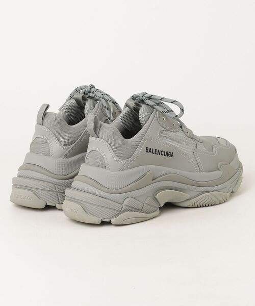 BALENCIAGA 「BALENCIAGA」 ローカットスニーカー 25cm グレー メンズ
