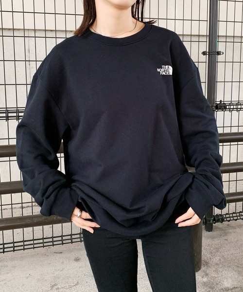 THE NORTH FACE」 スウェットカットソー X-LARGE グレー レディース 