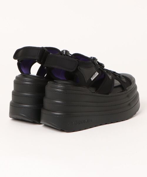 「YOSUKE」 シューズ 23.0cm ブラック レディース_画像2