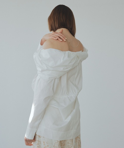 「styling/」 長袖ブラウス FREE ホワイト レディース_画像4