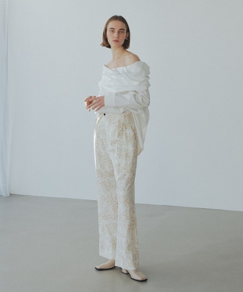 「styling/」 長袖ブラウス FREE ホワイト レディース_画像6