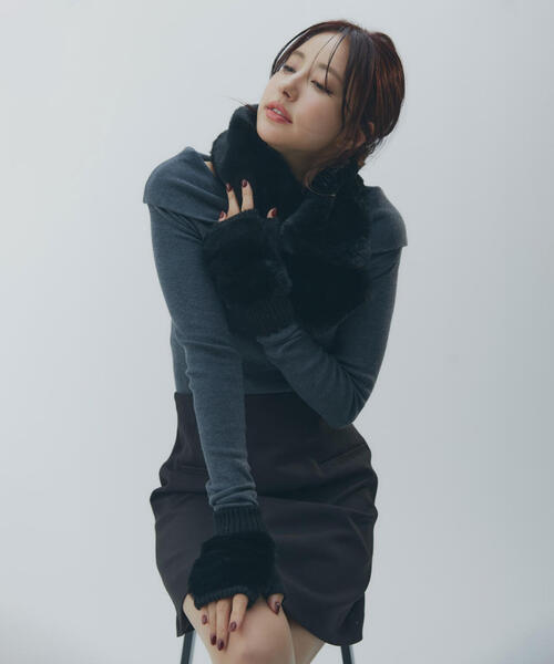 PINKY&DIANNE（ピンキー アンド ダイアン） ネックウォーマー スヌード